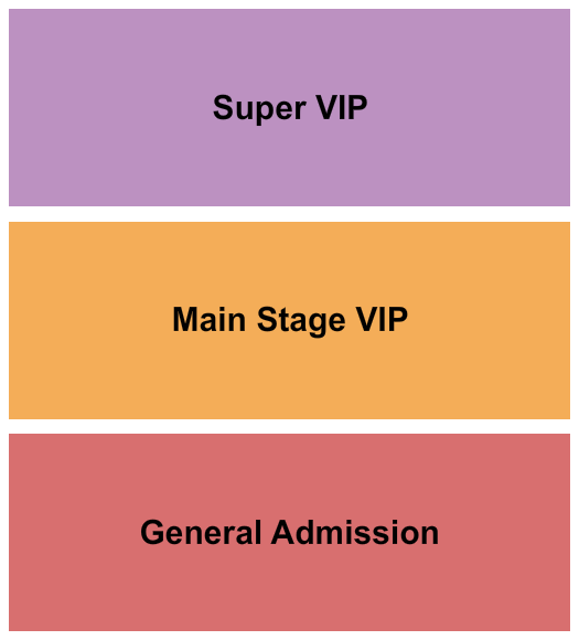 Voice of America MetroPark Seating Chart: GA/VIP/Super
