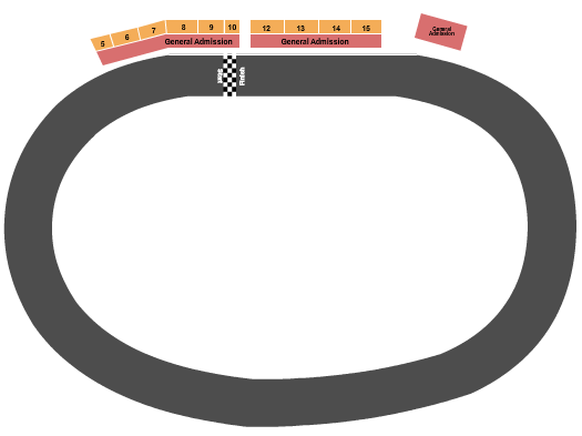 Volusia Speedway Park Seating Chart: Racing