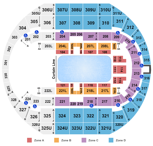 Nationwide Arena Seating Chart For Disney On Ice