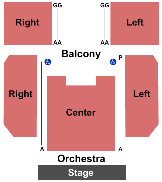 WYO Theater Seating Chart