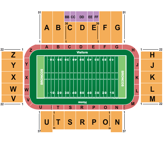 Waldo Stadium Seating Chart