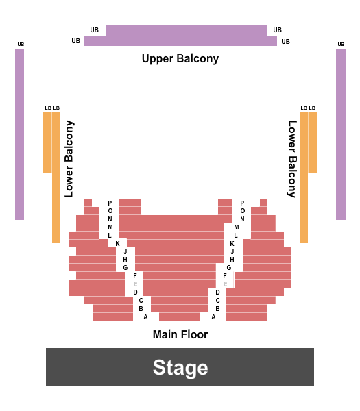 Walker Art Center Seating Chart: Endstage