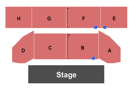 Walker’s Bluff Seating Chart: Endstage