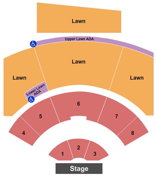 Walmart AMP Seating Chart: Endstage 3