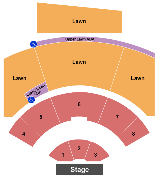 Walmart AMP Seating Chart