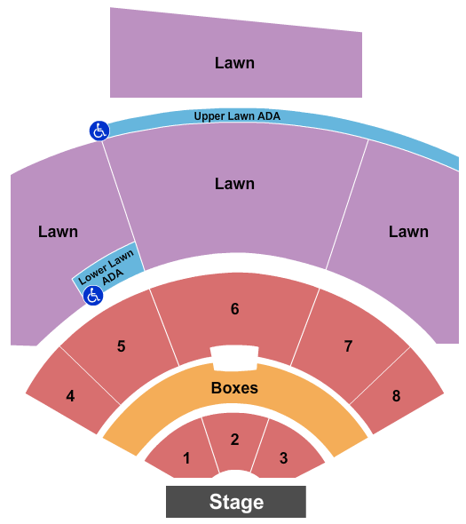 Walmart AMP Seating Chart: Endstage Boxes