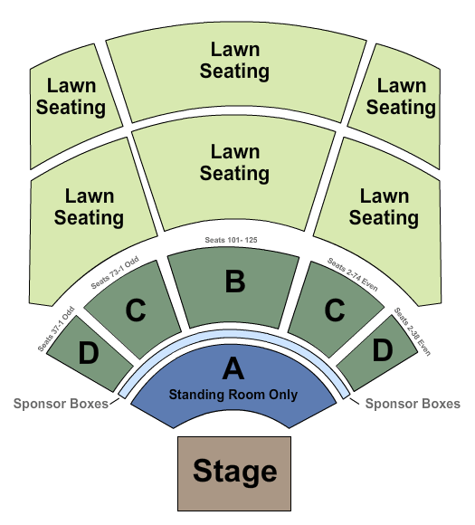 Walmart Amp Seating Chart With Numbers