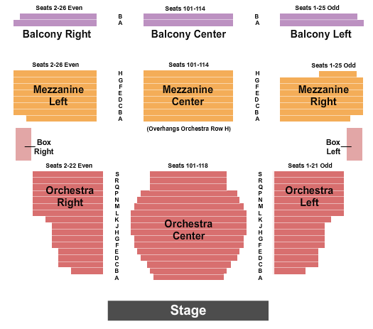 Walter Kerr Theatre Seating Chart: Endstage