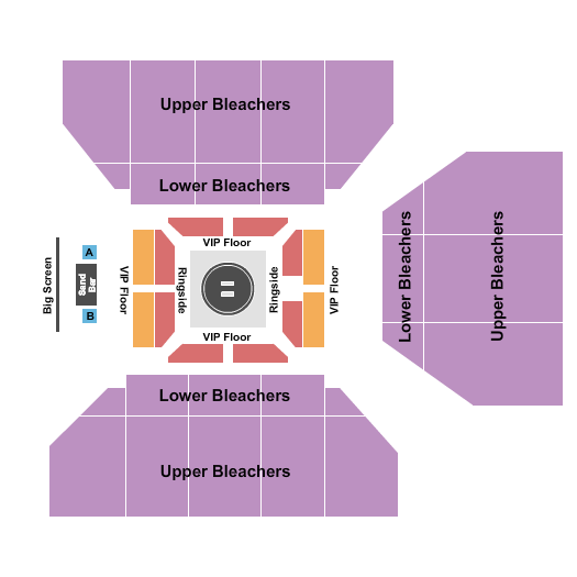 Walter Pyramid Seating Chart: Sumo