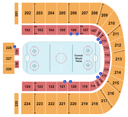 Buy Syracuse Crunch Tickets, Seating Charts for Events ...