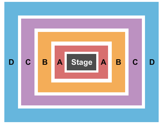 Warehouse 215 Seating Chart: Candlelight