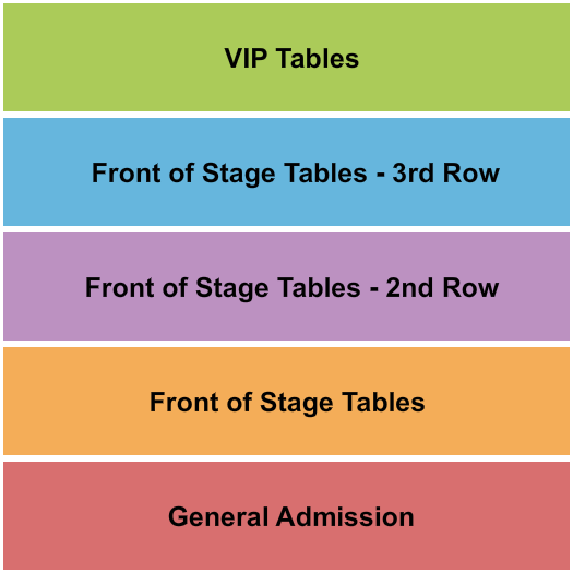 Warehouse Live Midtown Seating Chart: GA & Tables 2