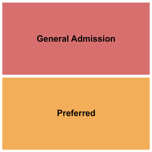 Warehouse On Broadway Seating Chart: GA/Preferred