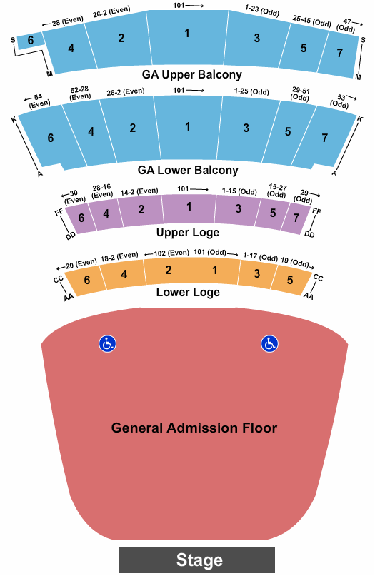 Stubb S Waller Creek Amphitheater Seating Chart