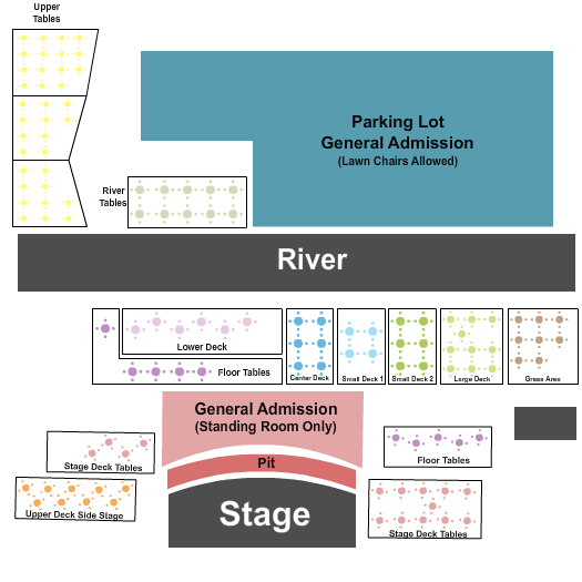 Warner Vineyards Seating Chart: Endstage 2