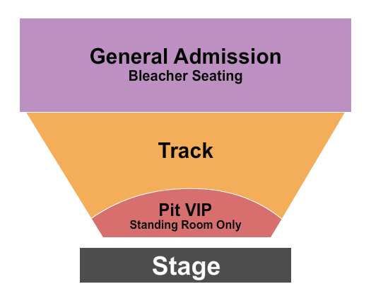 Warren County Fair - Indianola Seating Chart: Pit VIP/Track/GA Bleacher