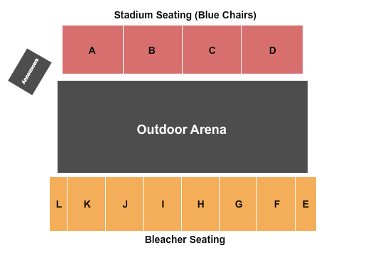 Wasatch County Events Center Seating Chart: Rodeo