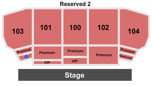 Washington County Fair Park - WI Seating Chart: Endstage 2