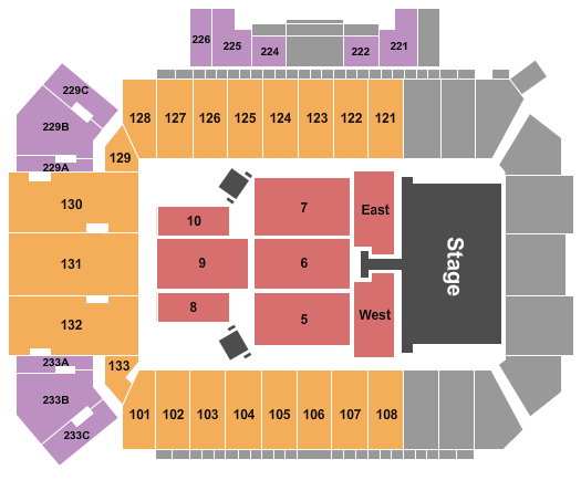 Washington/Grizzly Stadium Seating Chart: Luke Bryan