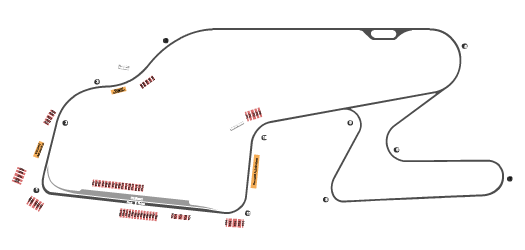 Watkins Glen International Speedway Seating Chart: Racing 3