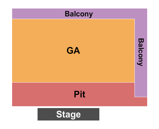 Wave - KS Seating Chart: Endstage Pit