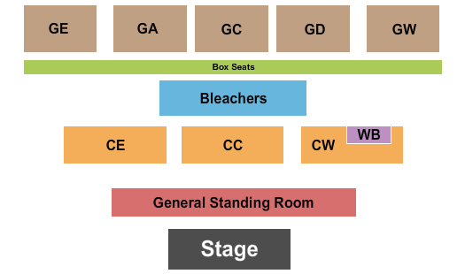 Wayne County Fair - OH Seating Chart: Endstage GA