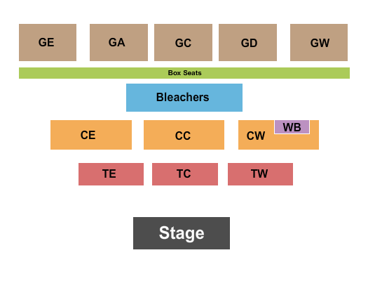 Wayne County Fair - OH Seating Chart: Endstage