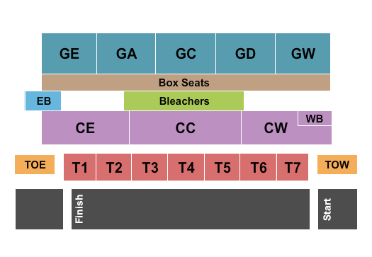 Wayne County Fair - OH Seating Chart: Tractor Pull