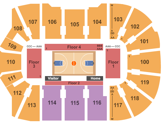 Webster Bank Arena Suite Seating Chart