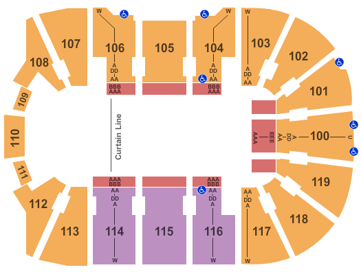 Webster Bank Arena Bridgeport Ct Seating Chart