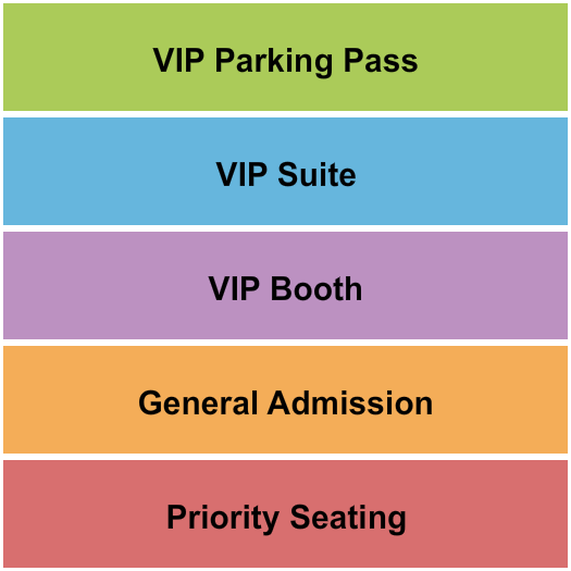 Webster Theater Seating Chart: Pri./GA/Vips