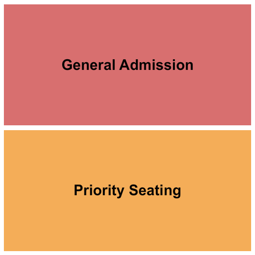 Webster Underground Seating Chart: GA/Priority Seating