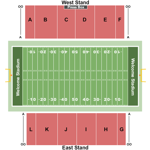 Welcome Stadium Seating Chart