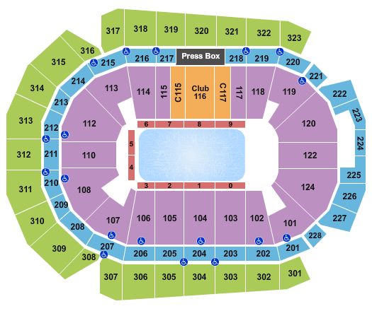 Wells Fargo Arena - IA Seating Chart: Disney On Ice 2