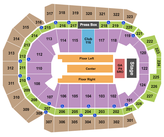Wells Fargo Arena Seating Chart