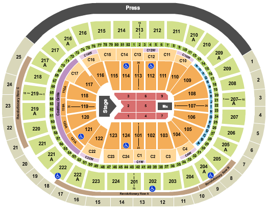 Wells Fargo Center - PA Seating Chart: Jelly Roll