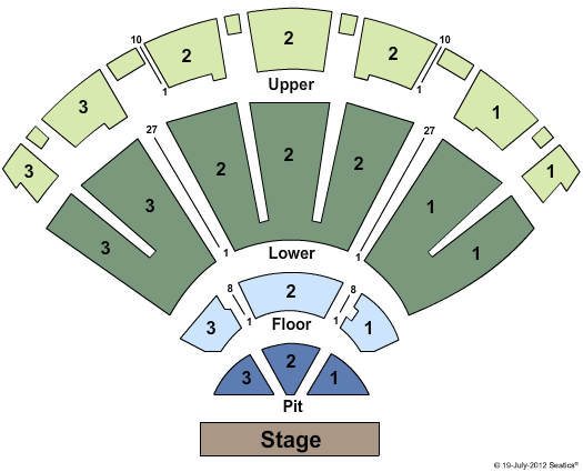 Bellco Theatre Seating Chart