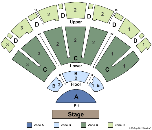 Bellco Theatre Seating Chart