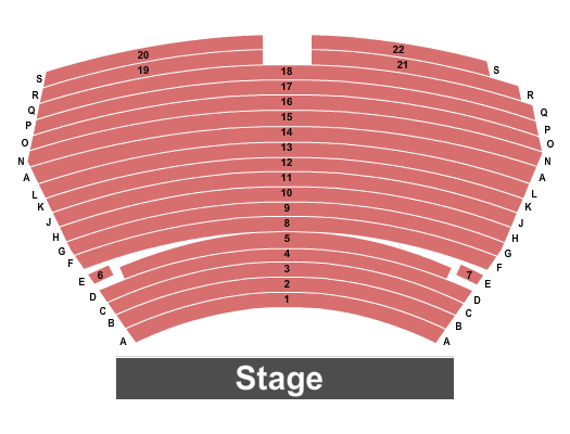 Wendy Williamson Auditorium Seating Chart: Endstage
