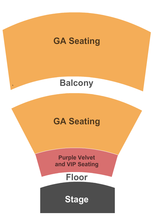Purple Reign Tropicana Seating Chart