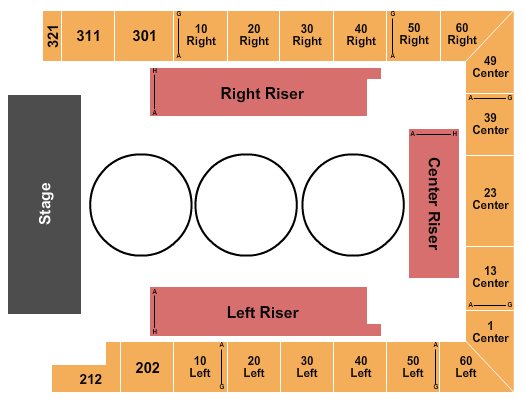 Westchester County Center Seating Chart: Royal Hanneford Circus