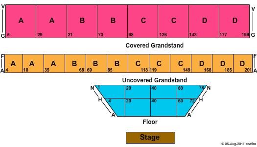 Western Fair Grandstand Seating Chart