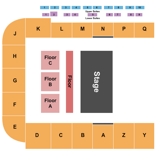 Western Financial Place Seating Chart: Halfhouse