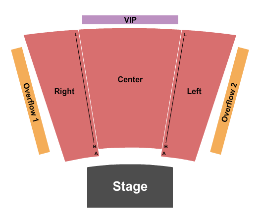 Westwego Performing Arts Theatre At Jefferson PAC Seating Chart: Endstage 2