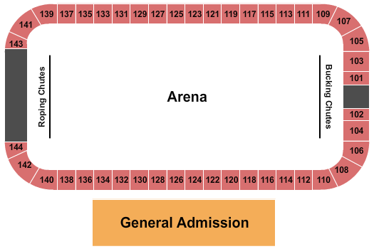 Westworld Of Scottsdale Seating Chart: Rodeo