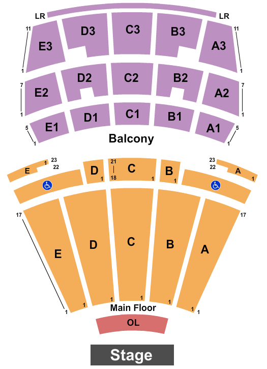 Wexner Center For The Arts Seating Chart: End Stage Pit