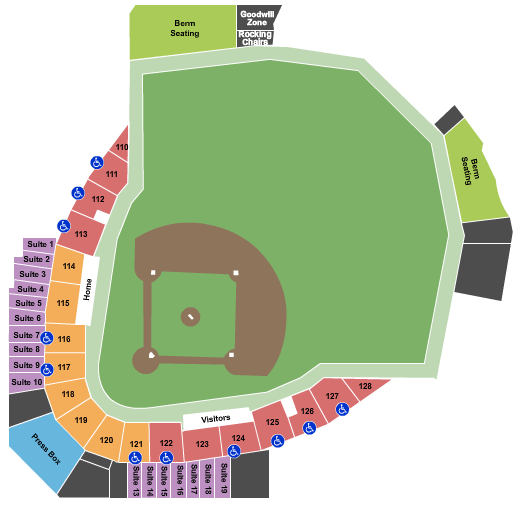 Roughriders Stadium Seating Chart