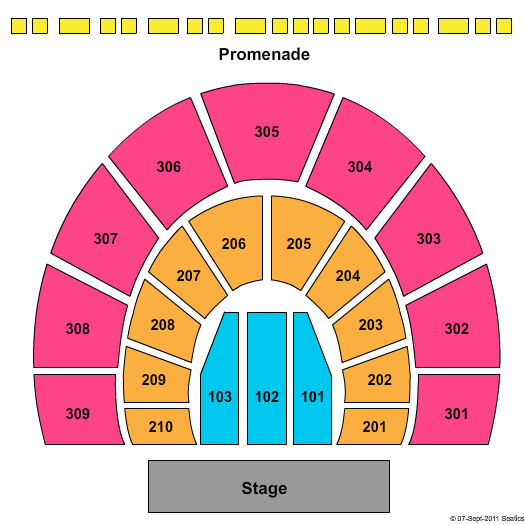 Whitaker Center Seating Chart