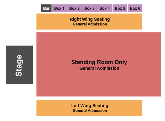 WhiteWater Amphitheater Seating Chart