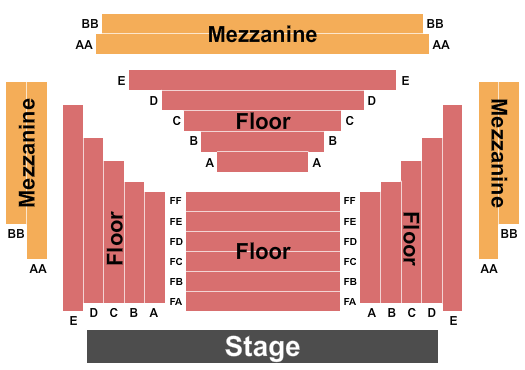 Whitefish Theatre Company Seating Chart: Endstage